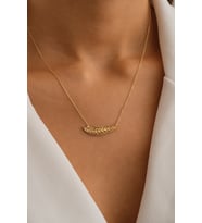 Sefa Gold 14 Ayar Altın Buğday Kolye SFKL244 (Sarı)