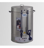 Tuğra Elektrikli Semaver 250 Bardak 23 Litre Çay Makinesi Otomatı Çaycı Krom