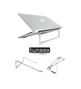 Ultra Hafif Katlanabilir Laptop Standı, Tüm Modellerle Uyumlu, Pratik ve Şık