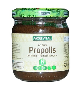Arı Sütü Propolis Polen Bal Karışımı 220 Gr