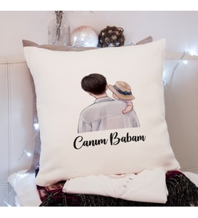 Canım Babam Tasarımlı Yastık