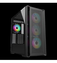 FRISBY 850W 80+ FC-9445G 4-RGB FANLI GAMING MID-TOWER PC KASASI