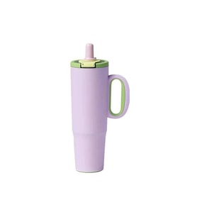 VAGONLİFE ÇELİK PİPETLİ/ PİPETSİZ ÇİFT KULLANIM KULPLU CUP/TERMOS VGN1114 1200ML - MOR