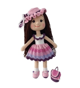 Beril Bebek Amigurumi Organik Oyuncak