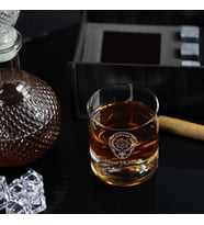 Polislere Özel Viski Kadehi Taşlı Viski Kadehi Seti