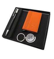 Signator D356 İsme Özel Set - Deri Kartlık + Anahtarlık  + Kalem Seti  İsme Özel Hediyelik Set (Karışık)