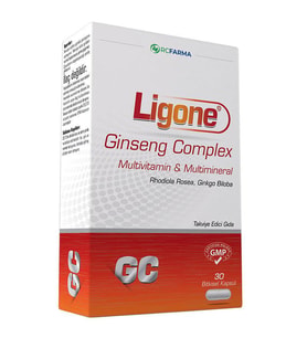 Ligone Ginseng Complex 30 Vejetaryen Kapsül