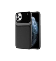Apple iPhone 11 Pro Max Uyumlu Kılıf Zore Emiks Kapak (Siyah)