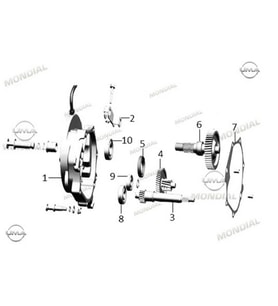 Arktarma Kapak Contası Ritmica 100-110 Speedy Orj