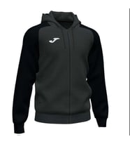Joma Academy Zip-Up Hoodie Erkek Kapşonlu Hırka (Gri)