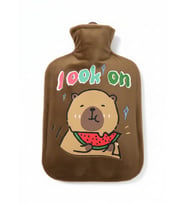 Capybara Look On Kapibara Peluş Sıcak Su Torbası Büyük Boy