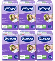 Canped Hasta Yatak Koruyucu Örtü 60*90CM 60 Adet (6PK*10)