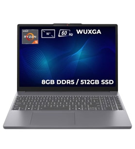 Lenovo IdeaPad Slim 3 16ARP10 AMD Ryzen 5-150 8GB DRR5 512GB SSD 16 inç WUXGA 60Hz IPS FreeDos Laptop (83K80086TR)