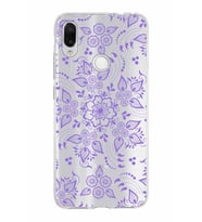 Xiaomi Redmi Note 7 Uyumlu Kapak Nostalji Desen Tasarımlı Şeffaf Silikon Kılıf
