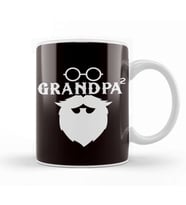 Grandpa Grandfather Granddad Grandson Granddaughter Family Kupa Bardak Porselen