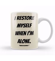 Marilyn Monroe Quotes Art Gift   Vintage Retro Style Kupa Bardak Porselen