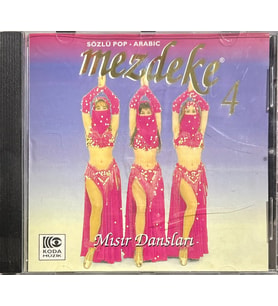 (Müzik CD'sidir Plak Değildir) CD Mezdeke 4 Mısır Dansları CD