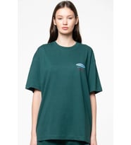 Soon To Be Announced Essentials Oversize Unisex T-shirt Unisex Pamuklu Oversize Tişört Yeşil