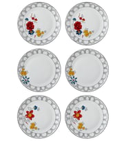 The Mia Fiore Servis Tabağı 6 Kişilik (Çok Renkli)