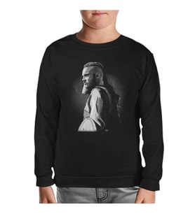 Vikings - Ragnar Siyah Çocuk Sweatshirt