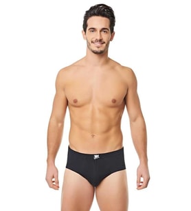 Tutku Erkek Renkli Penye Slip Külot 0109 - 12 Adet (Siyah)