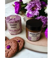 Bihal Büyükanne Kurabiyesi Kokulu Doğal  Soya Wax Ahşap Fitil Mum (100ml  - 230 gr)