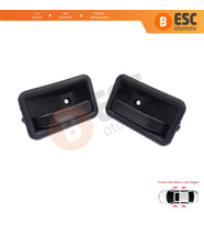 Renault 19 Phase 2 1992-2000 Clio MK1 1990-1999 İçin Ön veya Arka Sağ Sol Kapı İç Açma Kolu Siyah