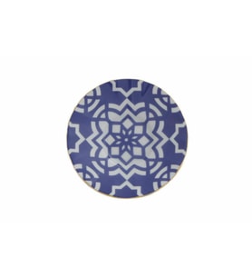 Porland Morocco Desen7 Mor Ergonomik Çay Tabağı 12cm (Karışık)