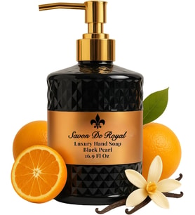 Lexroo Luxury Vegan Sıvı Sabun Black Pearl 500 ml, Portakal, Vanilya