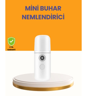 Taşınabilir Şarjlı Buhar Nemlendirici – Kablosuz Akıllı Pro Teknolojili Mini Cilt ve Ortam Nemlendirici