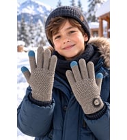 KİTTİ 24240-08 ERKEK ÇOCUK 9-12 YAŞ TRİKO ELDİVEN