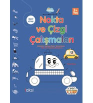 Nokta ve Çizgi Çalışmaları Mavi