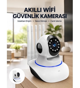 Güvenlik Kamerası Antenli Gece Görüşlü Sensörlü Harekete Duyarlı Yeni Nesil