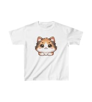 Unisex Çocuk Baskılı T-Shirt - Beyaz