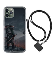 Apple iPhone 11 12 13 14 Pro Max Kılıf Boyun Askılı Silikon Warrior 1653