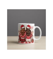 "Yılbaşı Temalı" Noel-Cristhmas- Friends - Arkadaşlık- Best Yeni Yıl Tasarımlı Hediyelik Kupa Bardak (Beyaz)