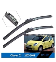 Citroen C2 Ön Cam Silecek Süpürgesi Takımı 2003-2009