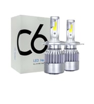 Motorsiklet Led Xenon (Zenon)Fanlı H4 Beyaz (2 Li)