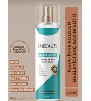Embeuty Besleyici Keratin Kolajen Saç Bakım Sütü 200 ML