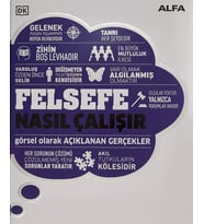 Felsefe Nasıl Çalışır (Ciltli): Görsel Olarak Açıklanan Gerçekler (Krem)