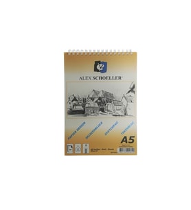 Alex Spiralli Eskiz Blok.90Gr.A5 60 Ypr.Dik Alx-821