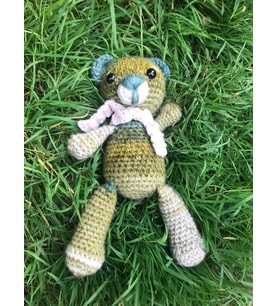Çok Renkli Amigurumi Ayı