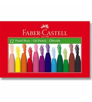 FABER CASTELL OİL PASTEL BOYA 12 RENK - 5282125312