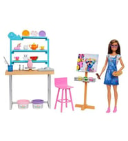 Barbie Nin Sanat Atölyesi Oyun Seti HCM85 (Karışık)