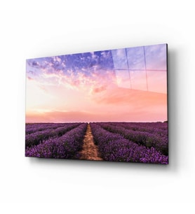 Doğa Manzara Cam Tablo 4mm Dayanıklı Temperli Cam