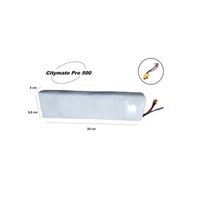 Citymate Pro 500 Batarya (ORJİNAL KAPASİTE) 36v 12.500mah Pil Elektrikli Scooter Bataryası Değişimi