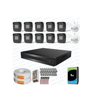Provzen Hikvision RV 10 Kameralı Full HD Geniş Açı Güvenlik Kamerası 1TB