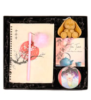 Sakura Defterli Sencha Fuji (Asamushi) Yeşil Çaylı Hediye Kutusu