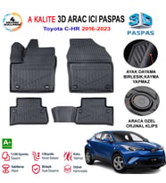 Toyota CHr 3D Paspas Havuzlu Pro 2016-2023 Arası