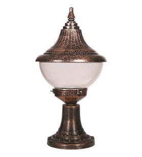 AVONNI BSU-68207-BKR-M1 Kahverengi Boyalı Dış Mekan Aydınlatma E27 ABS Polikarbon Cam 27cm